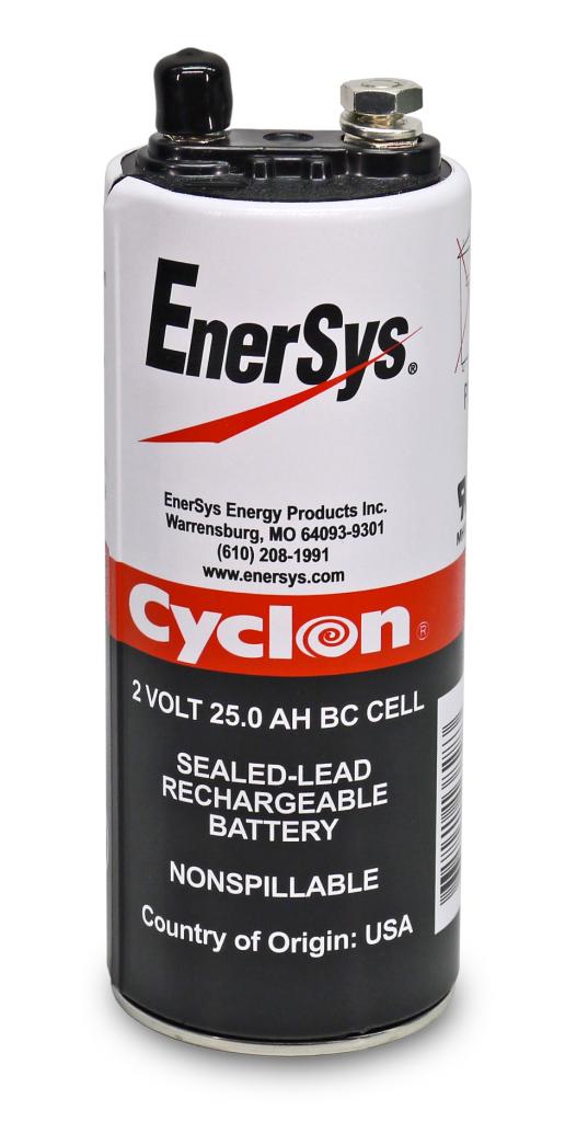 BC-2V/25AH Enersys maintenance free Pure Lead Battery 