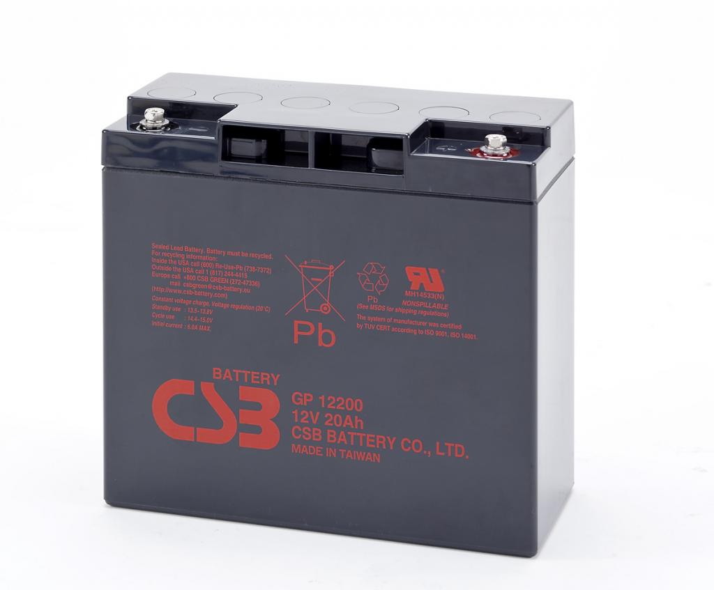 CSB-GP12200 CSB wartungsfr. AGM Bleibatterie 