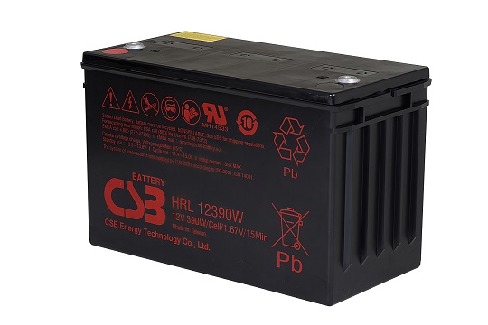 CSB-HRL12390W-FR CSB low-maintenance battery AGM lead battery 