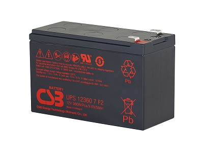 CSB-UPS123607F2 CSB wartungsfr. AGM Bleibatterie 