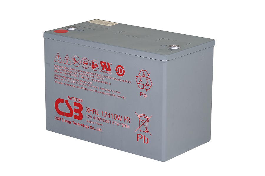 CSB-XHRL12410W-FR CSB wartungsfr. AGM Bleibatterie 