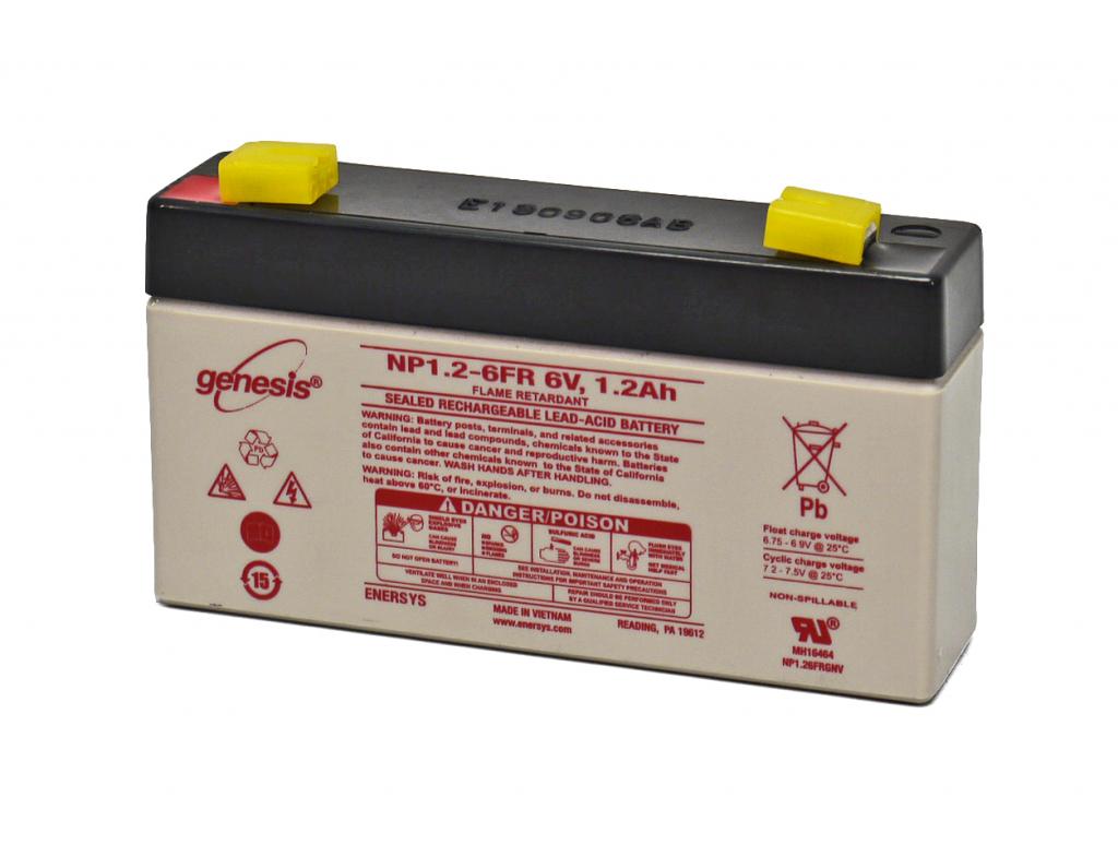 HK-NP1.2-6FR-VN Enersys maintenance free AGM lead acid battery 
