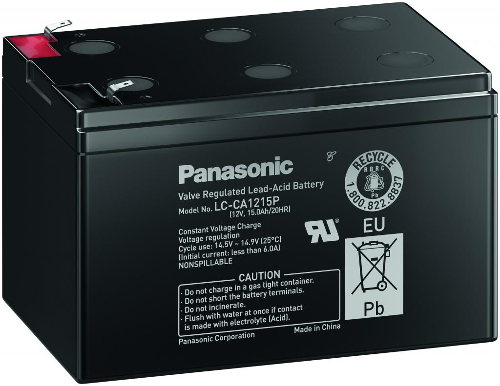 LC-CA1215P1 Panasonic servicefr. AGM lead acid battery 