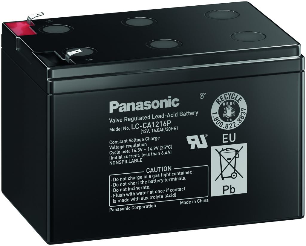 LC-CA1216P1 Panasonic servicefr. AGM lead acid battery 