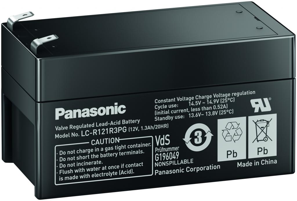 LC-R121R3PG Panasonic servicefr. AGM lead acid battery 