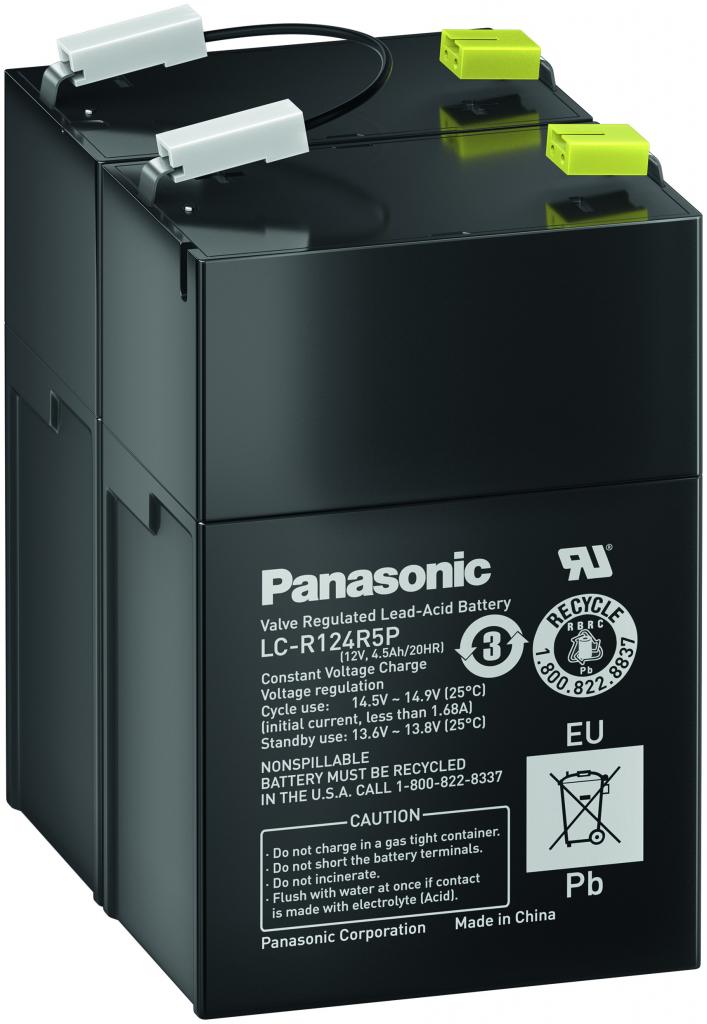 LC-R124R5P Panasonic maintenance-free AGM lead acid battery 