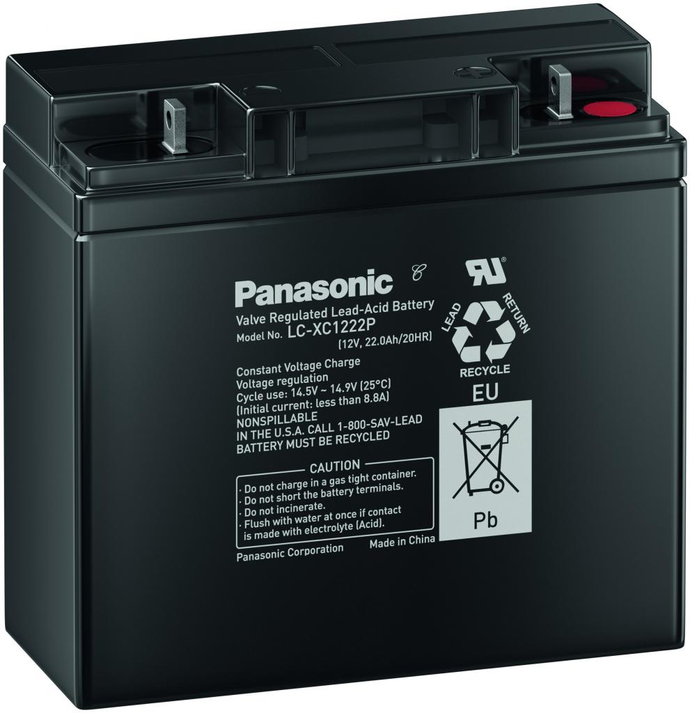 LC-XC1222P Panasonic servicefr. AGM lead acid battery 