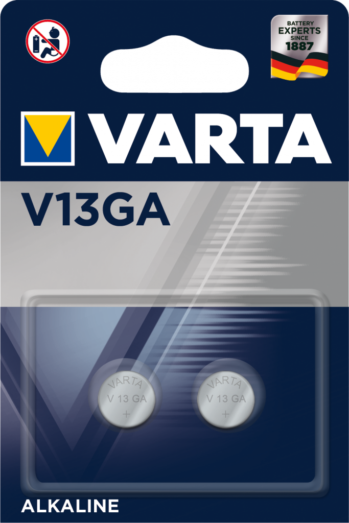 LR44 VARTA/2BP Varta Alkali-Mangan Knopfzelle 