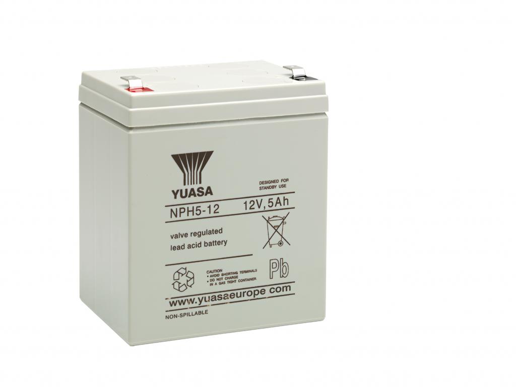 NPH5-12 Yuasa maintenancefr. AGM Lead Battery 