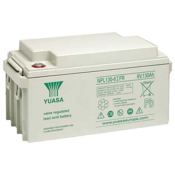 NPL130-6IFR Yuasa servicefr. AGM lead acid battery 