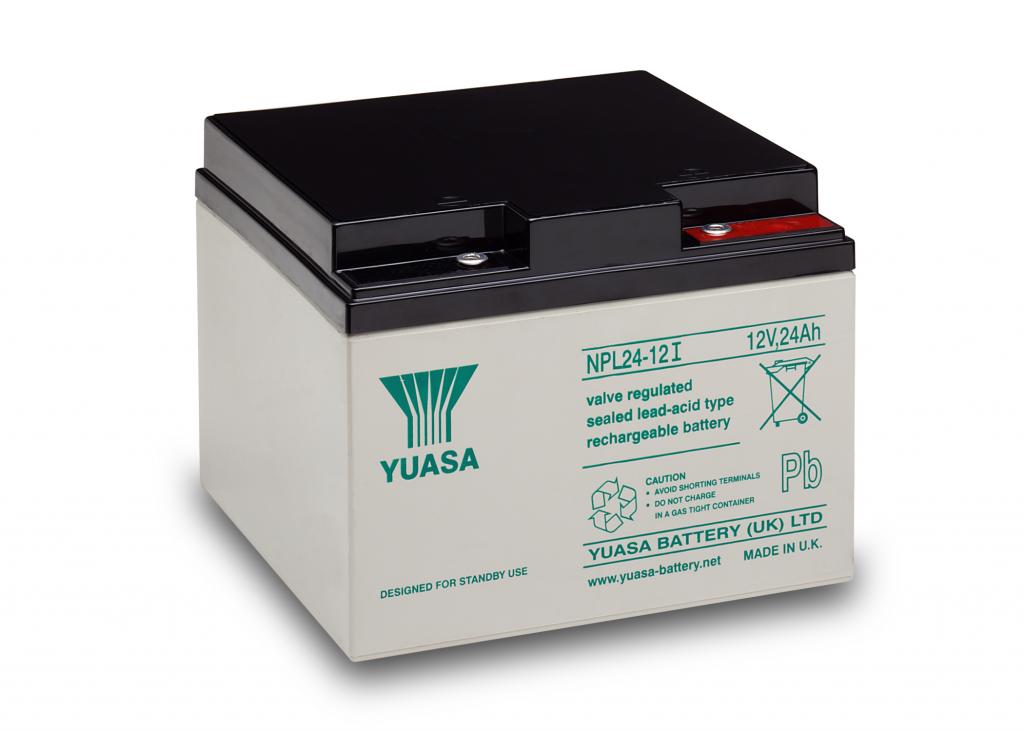 NPL24-12I Yuasa servicefr. AGM lead acid battery 