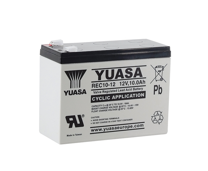 REC10-12 Yuasa maintenancefr. AGM Lead Battery 