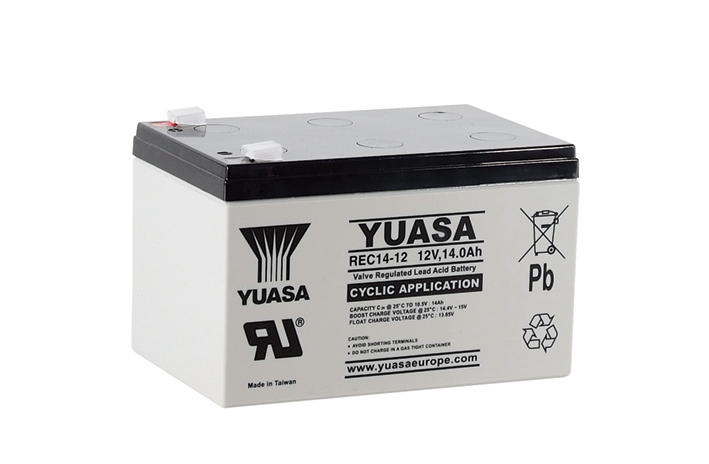 REC14-12 Yuasa maintenancefr. AGM Lead Battery 