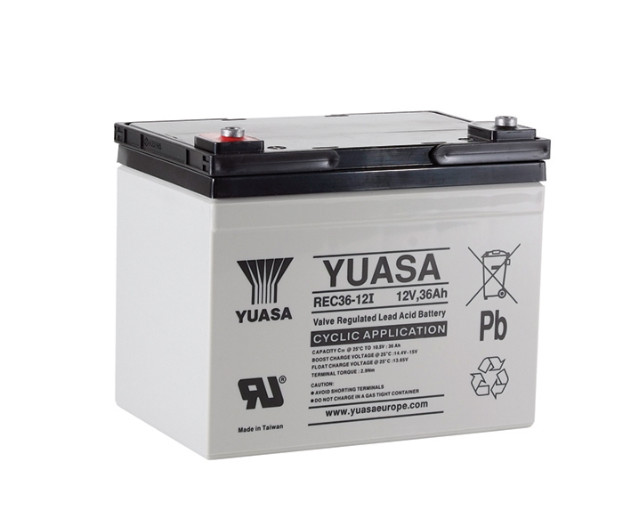 REC36-12 Yuasa maintenancefr. AGM Lead Battery 
