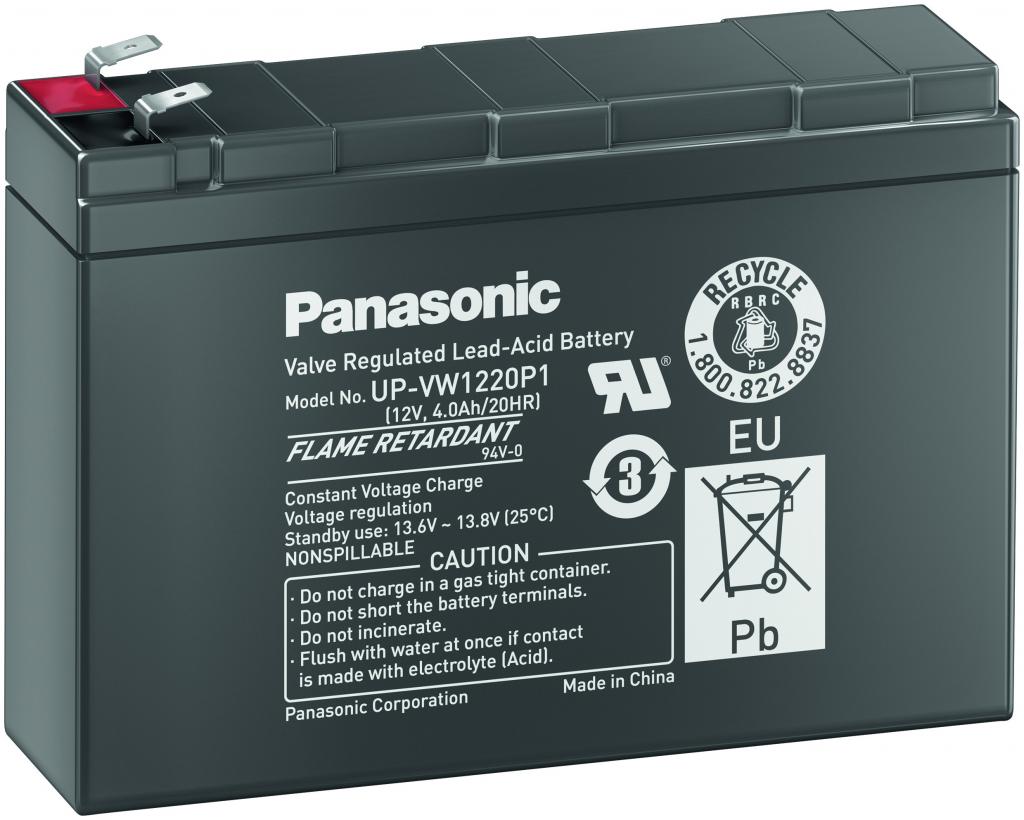 UP-VW1220P1 Panasonic wartungsfr. AGM Bleibatterie 