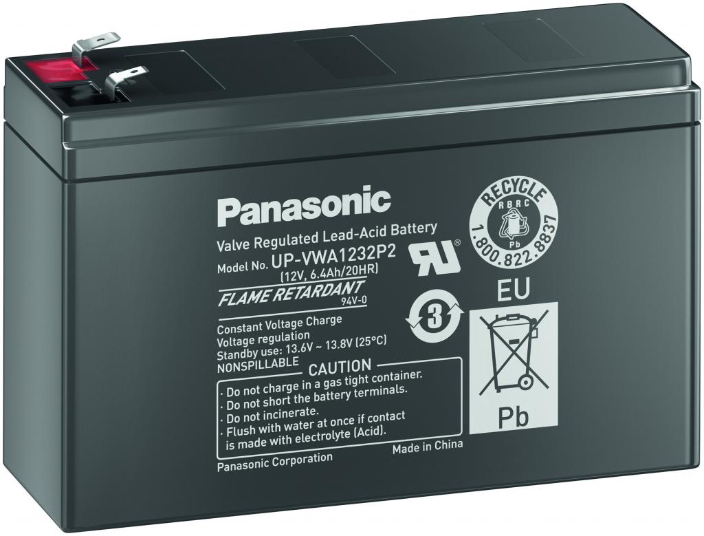 UP-VWA1232P2 Panasonic wartungsfr. AGM Bleibatterie 