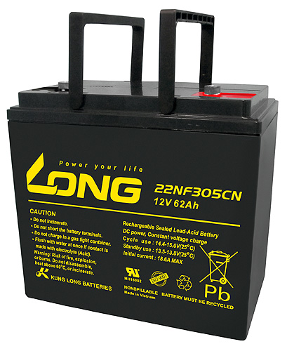 WP-22NF305-CN Kung Long maintenance-free AGM lead acid battery 