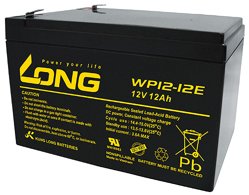 WP12-12E-M/F2 Kung Long maintenancefr. AGM Lead Battery 