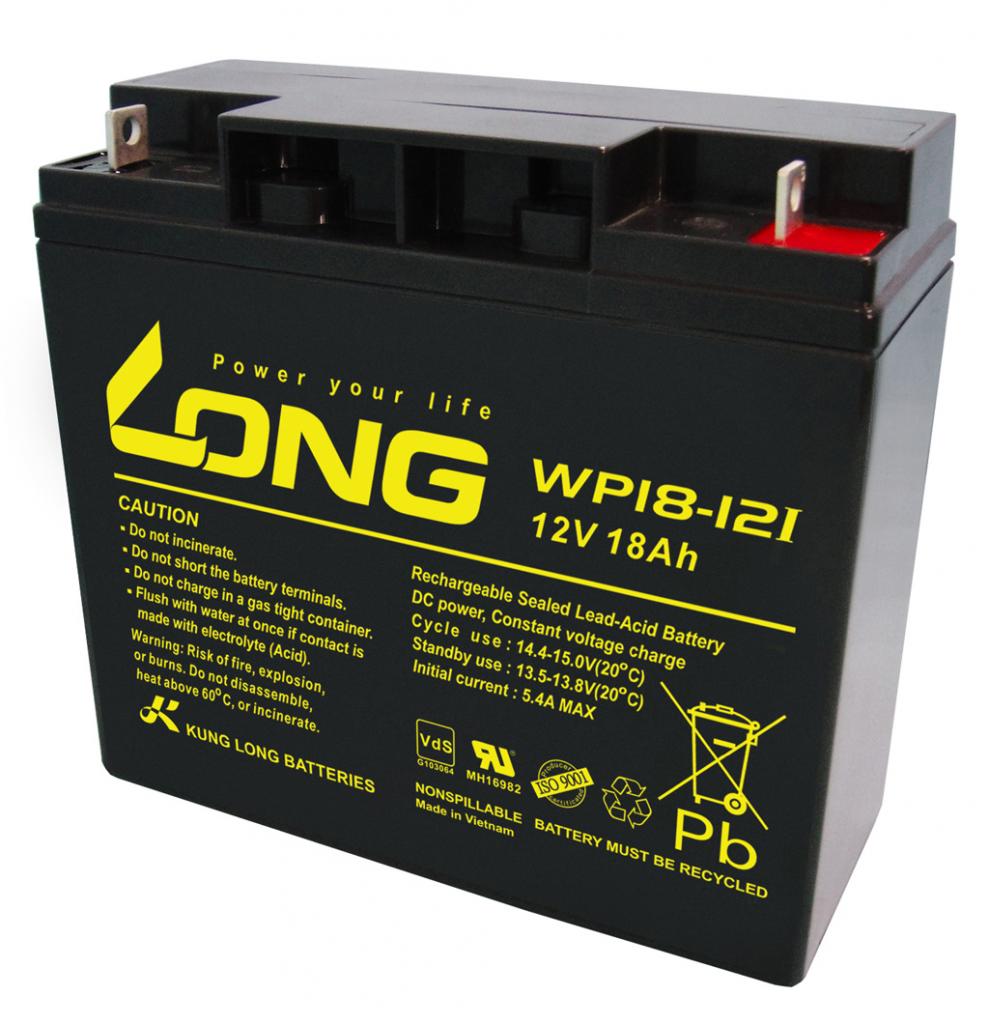 WP18-12I-M Kung Long maintenancefr. AGM lead acid battery 