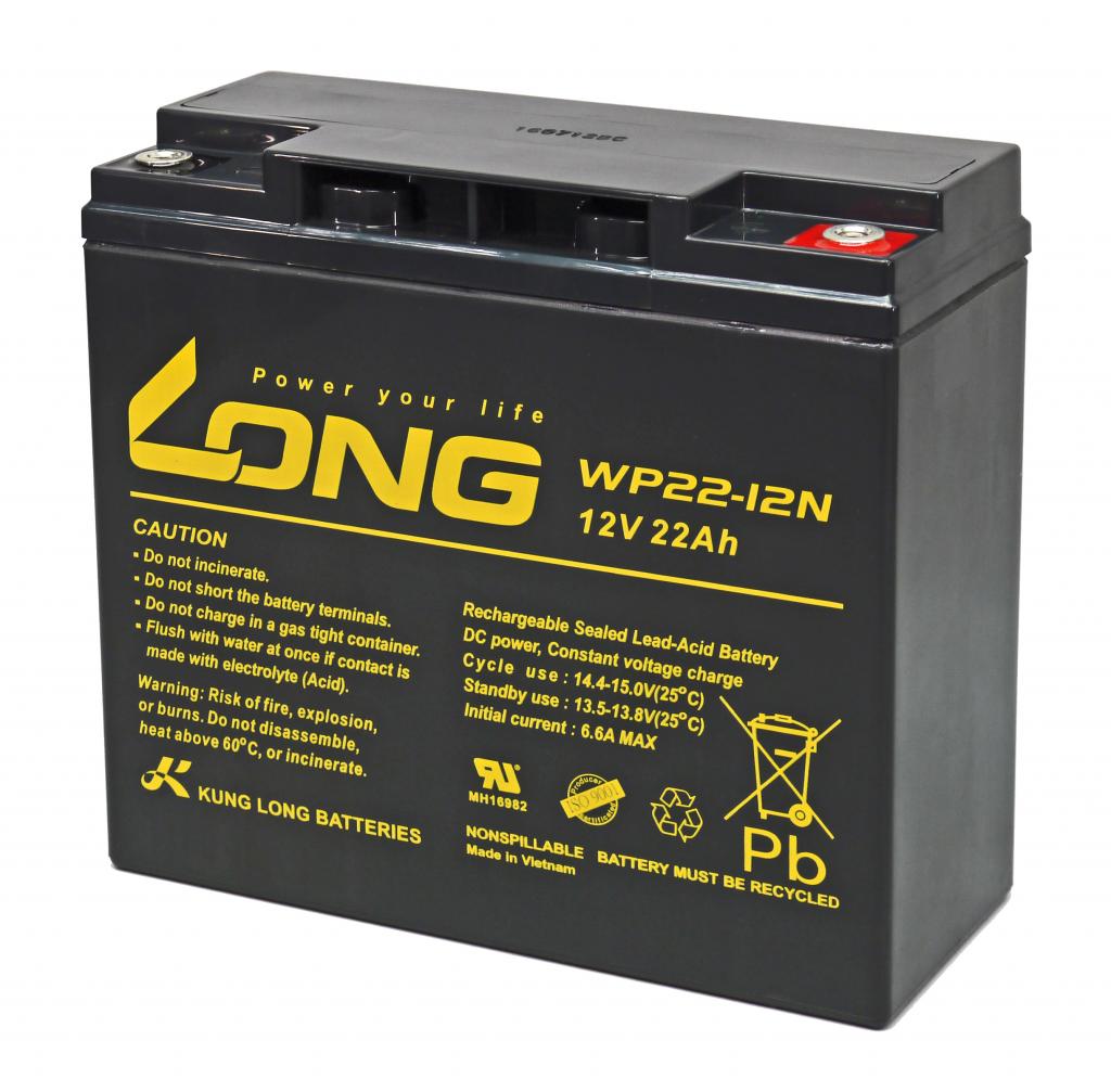WP22-12N-M Kung Long maintenancefr. AGM Lead Battery 