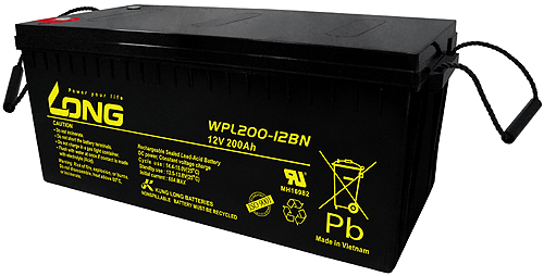 WPL200-12BN-M Kung Long wartungsfr. AGM Bleibatterie 