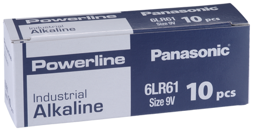 6LR61AD/10BB Panasonic Alkali-Mangan Batterie 