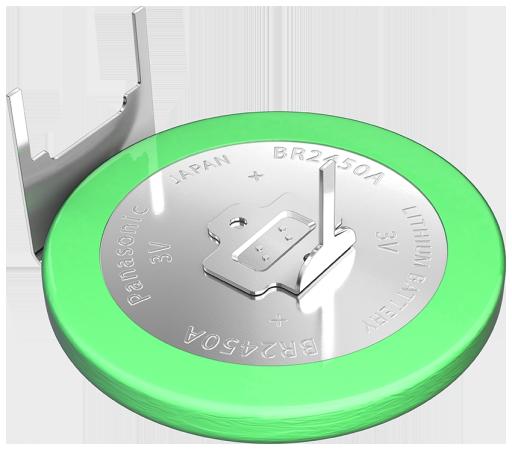 BR-2450A/GAN Panasonic Lithium Knopfzelle 