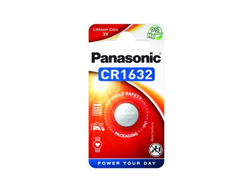 CR-1632/1BP PANASONIC Panasonic Lithium Knopfzelle 