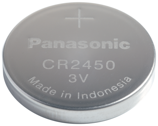CR-2450 Panasonic Lithium Knopfzelle 