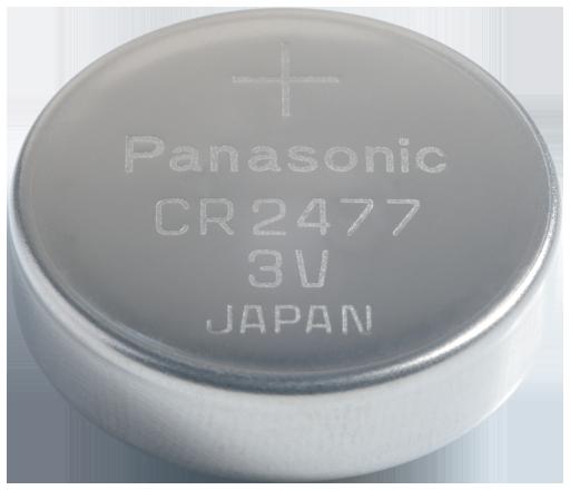 CR-2477 Panasonic Lithium Knopfzelle 
