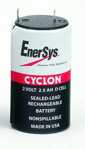 D-2V/2,5AH Enersys maintenance fr. Pure lead battery 