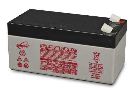 HK-NP3.4-12 Enersys wartungsfreie AGM Bleibatterie 
