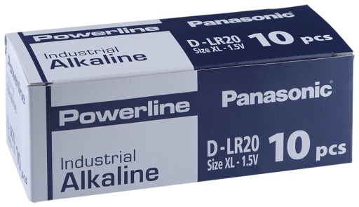 LR20AD/10BB Panasonic Alkali-Mangan Batterie 