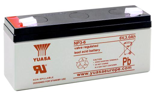 NP3-6 Yuasa servicefr. AGM lead acid battery 