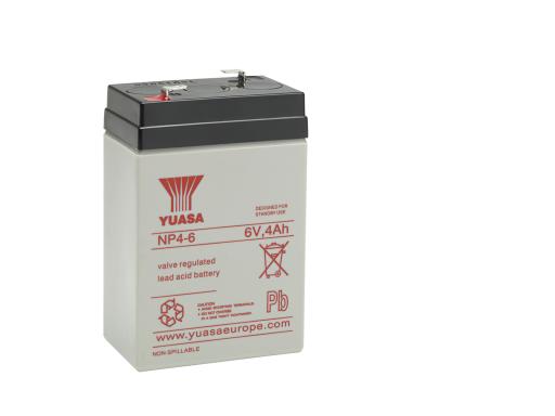 NP4-6 Yuasa servicefr. AGM lead acid battery 