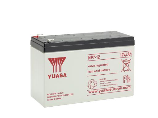 NP7-12 Yuasa wartungsfr. AGM Bleibatterie 