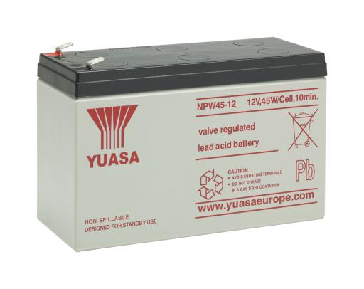 NPW45-12 Yuasa wartungsfr. AGM Bleibatterie 