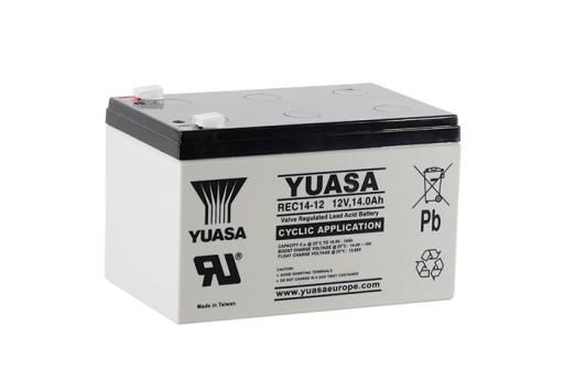 REC14-12 Yuasa servicefr. AGM lead acid battery 