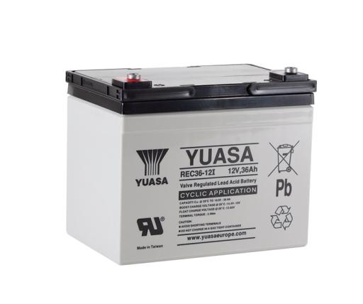 REC22-12B Yuasa serviceable AGM lead-acid battery 