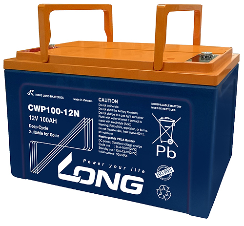 WP-CWP100-12N Kung Long servicefr. AGM lead acid battery 