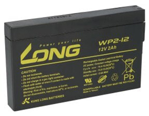 WP2-12 Kung Long wartungsfr. AGM Bleibatterie 