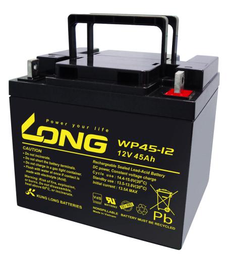 WP45-12-M Kung Long servicefr. AGM lead acid battery 