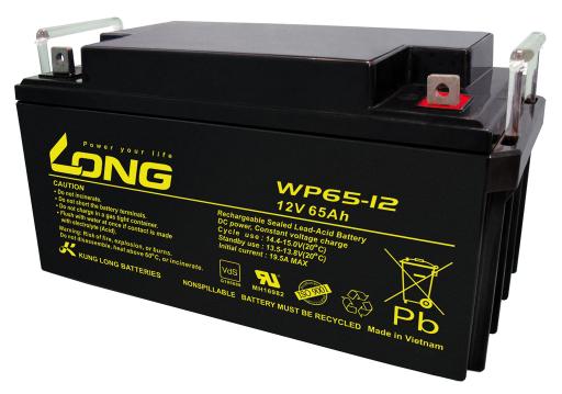 WP65-12-M Kung Long servicefr. AGM lead acid battery 