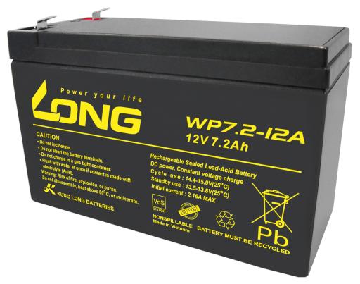WP7.2-12A-M/F2 Kung Long servicefr. AGM lead acid battery 